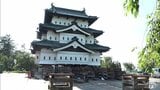 76㎝浮いた弘前城の天守 曳戻しの1次移動は7月1日から 11月までに本来の場所へ移動予定 青森県弘前市 | 青森のニュース│ATV NEWS│青森テレビ