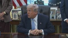 トランプ大統領の支持率　第二次政権で最低の38％　ロイター通信世論調査　バイデン前大統領最後の支持率に並ぶ| TBS CROSS DIG with Bloomberg