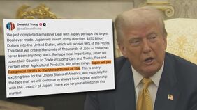 【速報】日米関税交渉 “相互関税”15％で合意　トランプ大統領がSNSで表明|TBS NEWS DIG