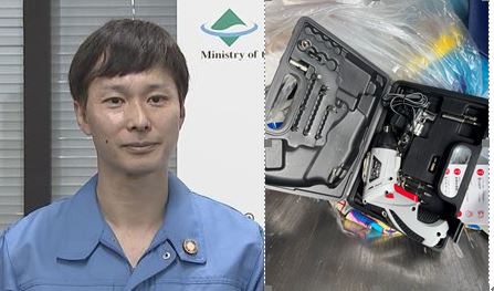 【ごみ清掃芸人】「充電式工具はリチウムイオン電池が使われていることが多いです。自治体の指示に従って廃棄してください」【マシンガンズ滝沢】|TBS NEWS DIG