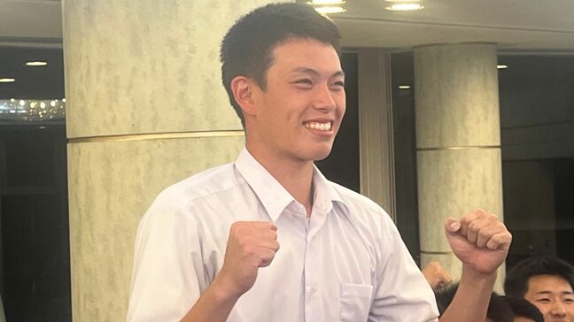 【速報】プロ野球ドラフト会議 明徳義塾・藤森海斗選手が日本ハムから5位で指名|TBS NEWS DIG