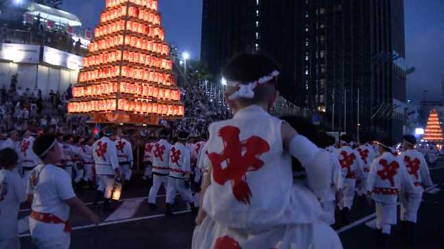 「かっこよさに魅せられて」戸畑祇園大山笠に離島から毎年参加する男性　後継者不足が課題「子供たちに凄さを伝えたい」|TBS NEWS DIG