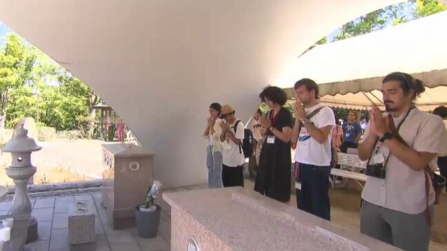 海外から訪れた人に長島のハンセン病療養所を訪れてもらうバスツアー 2回目の試験運行【岡山】|TBS NEWS DIG