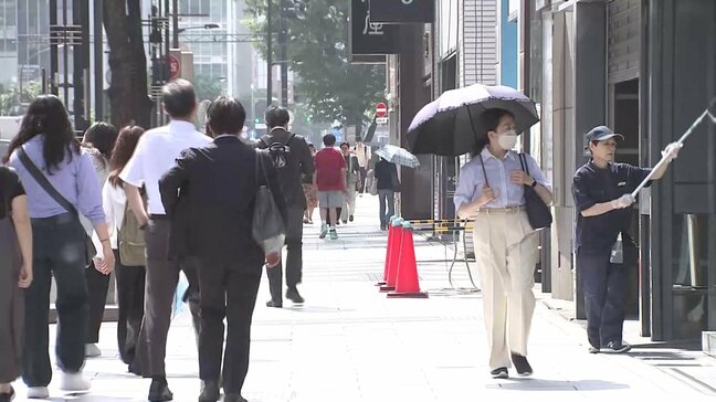関東で猛暑日予想　埼玉・秩父35℃、熊谷34℃、東京都心31℃予想　今年一番の暑さに　熱中症に注意|TBS NEWS DIG