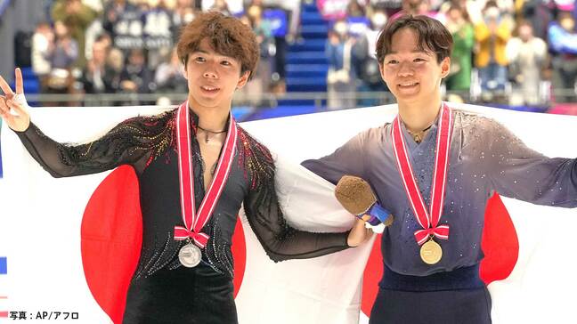 鍵山優真が日本男子初のNHK杯3連覇!「悔しさ8割...」佐藤駿フリー自己新で猛追も2位、ファイナル進出決める|TBS NEWS DIG