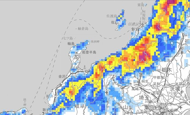 【気象情報】北陸地方は10日昼前～12日頃にかけて海上では非常に強い風が吹き海は大しけに　11日～12日頃にかけては山沿いや山地では大雪となり平地でも大雪となる所がある見込み　警報級の大雪となる可能性も【大雪と雪のシミュレーション】|TBS NEWS DIG