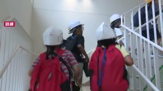 南海トラフ想定、宇和島市で小中合同の避難訓練  愛媛|TBS NEWS DIG