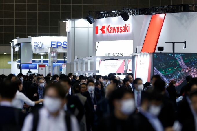 川崎重工社長、2027年度には過半の事業が利益率10％超えに－株価上昇