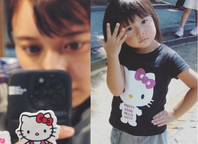 【 上白石萌歌 】26歳誕生日に〝激かわ〟幼少期ショット公開　「いまもむかしも、キティちゃんだいすき」|TBS NEWS DIG