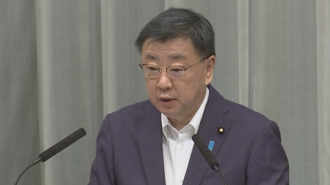 北朝鮮発射のミサイル2発目は「変則軌道」の可能性　松野官房長官