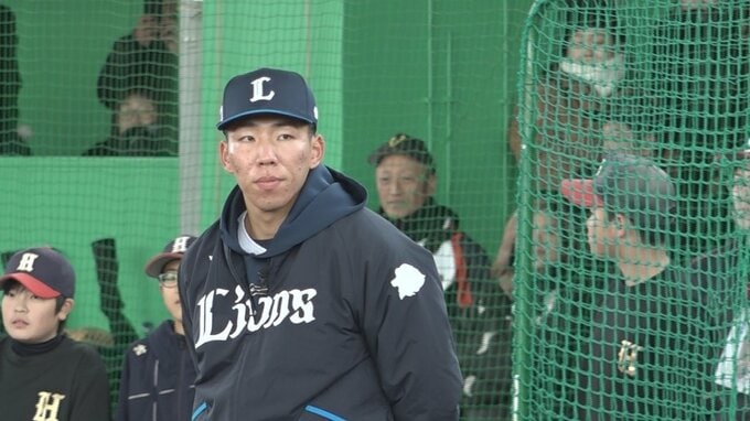 最速１５６キロ！西武成田晴風投手が“二十歳の誓い”「来年こそ一軍に上がってしっかり活躍」プロ入り後２年間は大けがもあり１軍・２軍戦で未登板も今秋に手応え　故郷で語った来季３年目への決意|TBS NEWS DIG