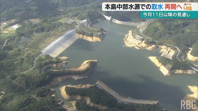 止まらぬダム貯水率の減少　中部水域から取水再開へ向けて自治体に説明会を開催　今月11日から再開か　|　沖縄のニュース｜RBC 琉球放送