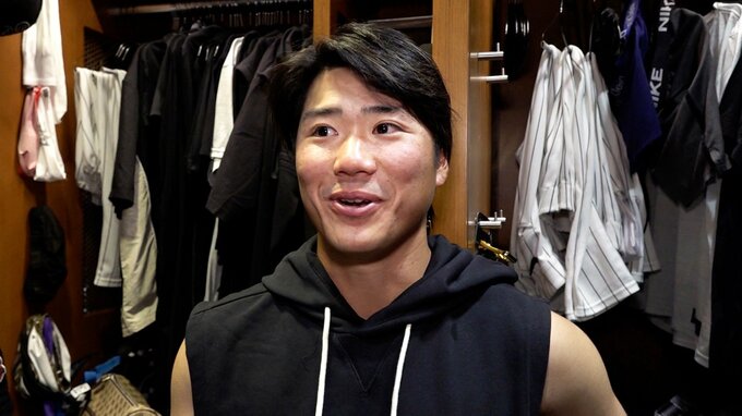 ホワイトソックス西田陸浮「靴脱げてヤバっ！と思って（笑）」”ハプニング”なデビュー戦も勝利に貢献　村上は初回に”祝砲18号”！チームは再び「貯金1」|TBS NEWS DIG