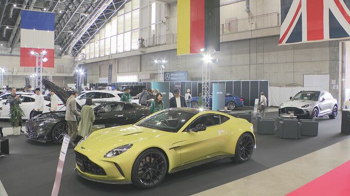 金沢輸入車ショウ２０２５　海外メーカーの輸入車約１２０台が勢ぞろい　|　石川県のニュース｜MRO北陸放送