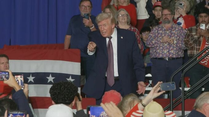 トランプ大統領　一般教書演説は2月24日の見通し