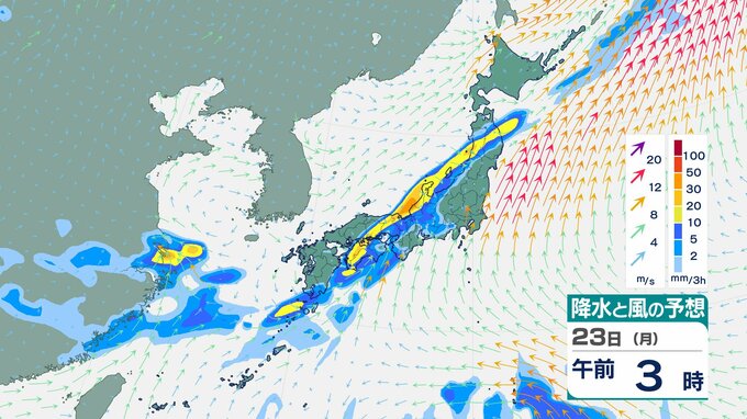 北陸地方「大気が非常に不安定」前線停滞で警報級大雨の恐れ 　土砂災害・浸水・河川増水に警戒を【雨と風の動き シミュレーション】|TBS NEWS DIG