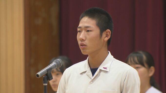 甲子園から戦地へ散った先輩たち…大分商球児が学ぶ平和の重み　大舞台での声援に感謝の言葉も　|　大分のニュース｜OBS NEWS｜大分放送