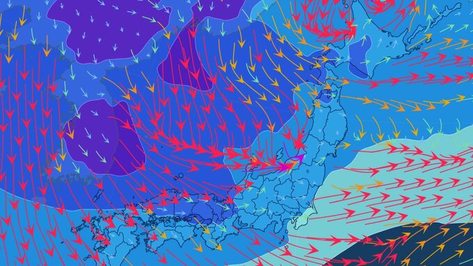 【気象情報】日本またも“真っ青”…　9日から“今季最強寒波”襲来か　西日本にも真冬並みの冷たい空気が　寒気の程度等によっては「警報級の⼤雪」などの恐れも【大雪・雨のシミュレーション・最新更新】　|　青森のニュース│ATV NEWS│青森テレビ