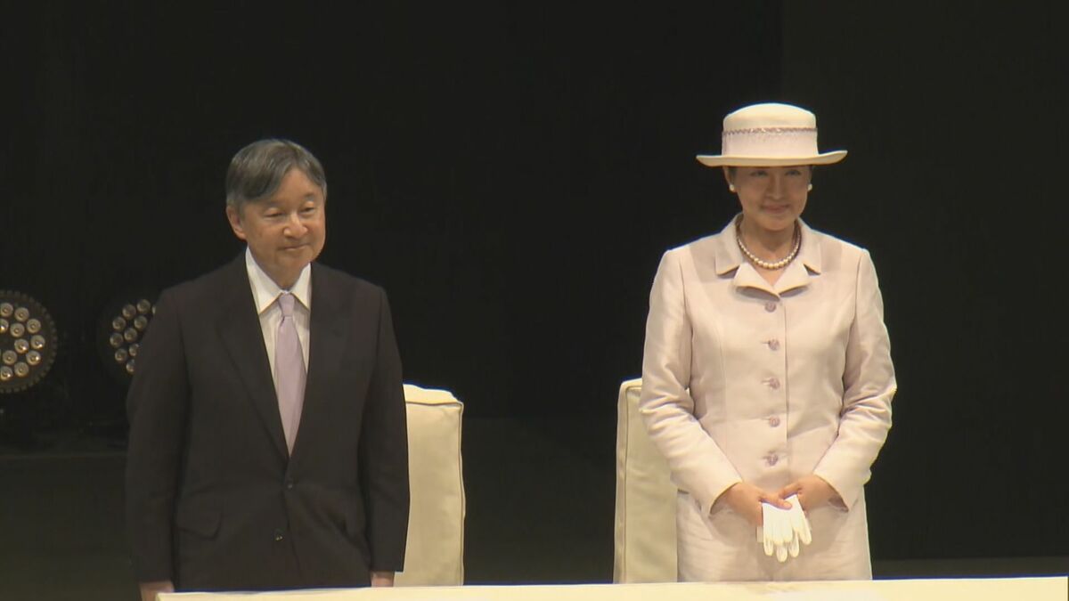 天皇皇后両陛下 訪問中の長崎で「国民文化祭」「全国障害者芸術・文化