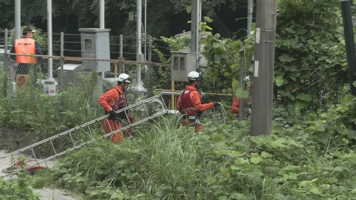 【速報】霧島市の男児不明　現場近くの下流で「遺体らしきもの発見」