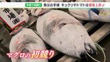 鮮魚は「価格面もリーズナブル」キュウリ、トマトは寒波や原油高騰で価格高騰の懸念　静岡県内の各市場で初競り|TBS NEWS DIG