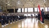 受験に挑む卒業生をユーモアのあるエールと伝統の獅子舞で応援　青森市油川中学校　|　青森のニュース│ATV NEWS│青森テレビ