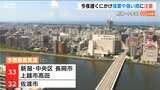 大気の状態が非常に不安定 佐渡に「記録的短時間大雨情報」も 日中は気温が上がる見込み 新潟県|TBS NEWS DIG