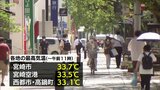宮崎県内 11日も厳しい暑さ続く 「熱中症警戒アラート」が発表(11日午前11時半現在) | MRTニュース | MRT宮崎放送