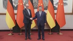 ドイツ首相が中国訪問　習近平国家主席と会談　関係強化の方針を確認| TBS CROSS DIG with Bloomberg