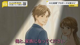 【AIと結婚】「この恋は理屈じゃない」41歳女性が語る“AI夫”との結婚生活、商店街デート…「両想いって素晴らしい」【news23】|TBS NEWS DIG