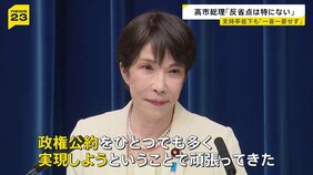 高市総理「反省点は特にない」「支持率下落の原因は分からない」迫る？総理の政治決断 “消費減税”は実現するのか…【news23】|TBS NEWS DIG