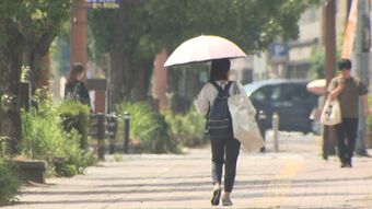 大分・日田市で最高気温32.7度　全国一番の暑さに　熱中症に注意　|　OBSニュース