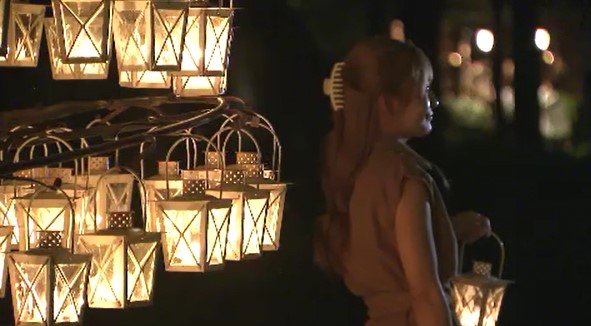 「非日常的で、感動！！」夜の軽井沢町に幻想的な灯りが…森の中にたたずむ「軽井沢高原教会」教会を包み込むようにランタン「サマーキャンドルナイト」　|　SBC NEWS | 長野のニュース | SBC信越放送