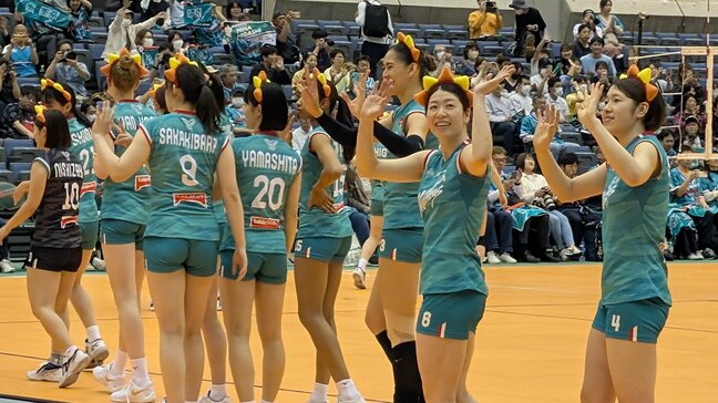 【バレーボール】SVリーグもいよいよ大詰め...セミファイナルは大阪が熱い!女子はマーヴェラスがリヴァ―レを圧倒!男子はブルテオン&サンバーズがホームで敵を迎え撃つ|TBS NEWS DIG