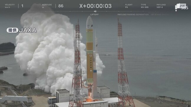 宇宙デブリ捕獲へ 静岡大学が開発の超小型衛星「しらいと」搭載のH3ロケットが打ち上げ成功=浜松市|TBS NEWS DIG