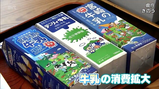 父と牛乳の「ちち」をかけて 「父の日」を前に 宮崎県内の酪農家が知事に牛乳など贈呈|TBS NEWS DIG