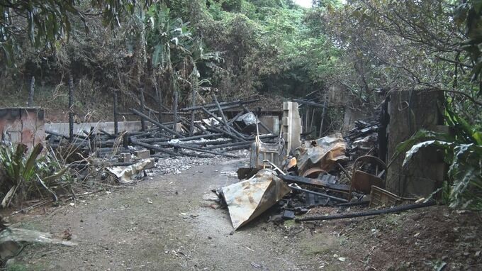 今帰仁村で民家火災 男性1人死亡|TBS NEWS DIG