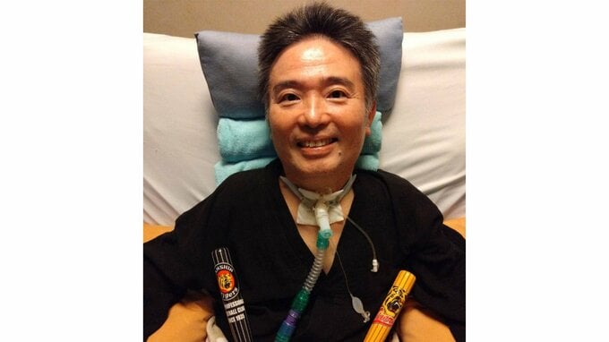 【ニャンちゅう】　声優・津久井教生さん　「野球観戦は心も体も上がっていく対症療法です」「体は動かなくても心は躍動しています」 【ＡＬＳ闘病】|TBS NEWS DIG
