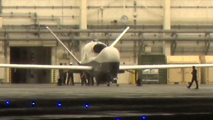 海軍の大型無人偵察機「MQ-4」 嘉手納基地から撤収　|　沖縄のニュース｜RBC 琉球放送