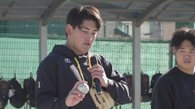 「試合で絶対にヒットが打てるバッターになりたい」子どもたちがプロ野球選手と一緒にトレーニング　|　山梨のニュース | ＵＴＹテレビ山梨
