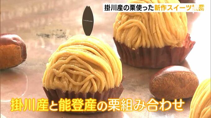 「世界に通用する和栗に」静岡・掛川産の栗生かした新作スイーツをお披露目 春華堂の直営店などで販売|TBS NEWS DIG