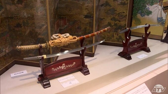 徳川家に伝わる貴重な刀剣なども展示　「日本の美術展」開催中　青森県五所川原市　|　青森のニュース│ATV NEWS│青森テレビ