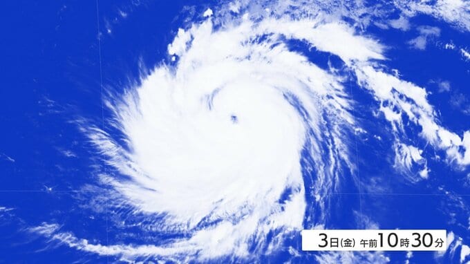 【台風情報】台風9号（バービー）は6日～8日には猛烈な勢力でグアム・サイパン付近から西進　エルニーニョ現象時の台風の特徴とは？【雨風シミュレーション3日～8日】|TBS NEWS DIG