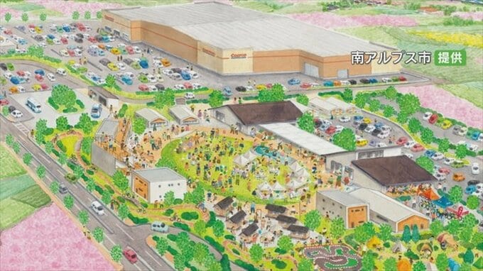 コストコと地域交流エリアの愛称「fumotto（フモット）」に決定　|　山梨のニュース | ＵＴＹテレビ山梨