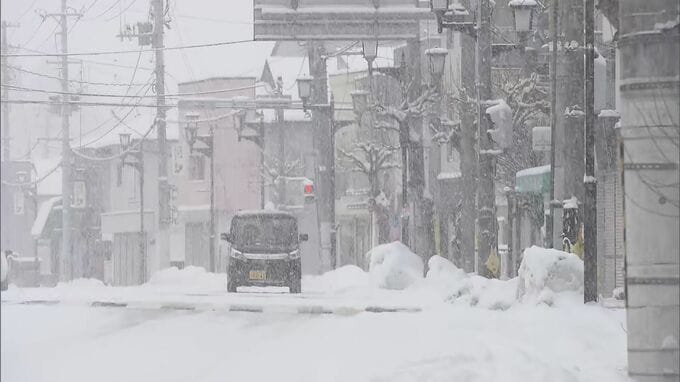 只見は128センチの積雪　今季最強・最長寒波で25日にかけ会津で大雪警戒　福島|TBS NEWS DIG