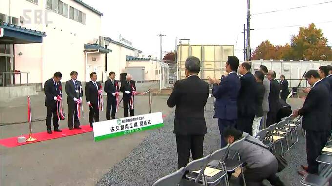 佐久市に食肉工場が新たにオープン　閉鎖が決まっている松本市の施設の一部機能を担う　年間2万頭のブタ肉を処理|TBS NEWS DIG