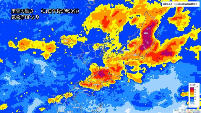 【速報】国頭村・東村に土砂災害警戒情報　（11日 18:00時点）|TBS NEWS DIG