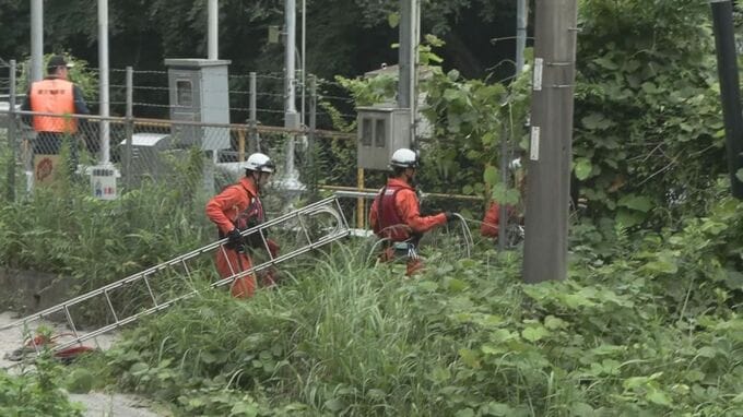 【速報】霧島市の男児不明　現場近くの下流で「遺体らしきもの発見」|TBS NEWS DIG
