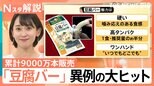 「豆腐バー」豆腐を“硬くして”累計9000万本 異例の大ヒット、“カタい”から大ヒット続々【Nスタ解説】|TBS NEWS DIG