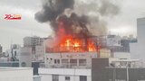 広島の繁華街･流川で火事　男性１人搬送　ビル屋上で “BBQ・たき火” できる施設|TBS NEWS DIG